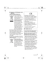 Preview for 3 page of Panasonic HC-VXF990 Basic Operating Instructions Manual