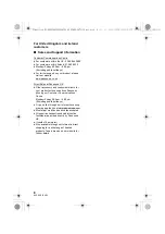 Preview for 8 page of Panasonic HC-VXF990 Basic Operating Instructions Manual