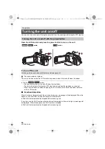 Preview for 16 page of Panasonic HC-VXF990 Basic Operating Instructions Manual