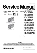 Panasonic HC-VXF990EB Service Manual preview