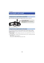 Preview for 16 page of Panasonic HC-W570 Owner'S Manual