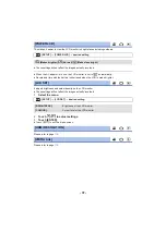 Preview for 37 page of Panasonic HC-W580M Operating Instructions Manual