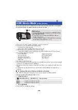 Preview for 45 page of Panasonic HC-W580M Operating Instructions Manual