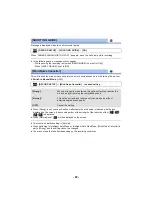 Preview for 83 page of Panasonic HC-W580M Operating Instructions Manual