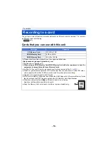 Preview for 14 page of Panasonic HC-W585 Operating Instructions Manual