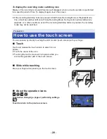 Предварительный просмотр 20 страницы Panasonic HC-W850 Owner'S Manual