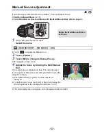 Предварительный просмотр 62 страницы Panasonic HC-W850 Owner'S Manual