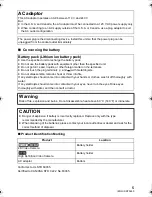 Preview for 5 page of Panasonic HC-WX970 Owner'S Manual