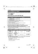 Preview for 13 page of Panasonic HC-WXF995M Basic Operating Instructions Manual