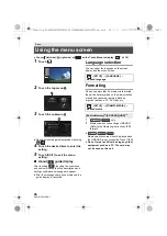 Preview for 26 page of Panasonic HC-WXF995M Basic Operating Instructions Manual