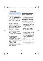 Preview for 4 page of Panasonic HC-X1 Operating Instructions Manual