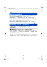 Preview for 41 page of Panasonic HC-X1 Operating Instructions Manual