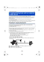 Preview for 136 page of Panasonic HC-X1 Operating Instructions Manual