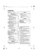 Preview for 7 page of Panasonic HC-X1000 Basic Operating Instructions Manual