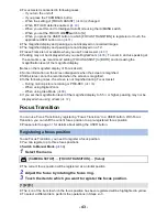 Preview for 43 page of Panasonic HC-X1000 Operating Instructions Manual