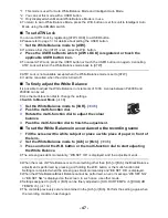 Preview for 47 page of Panasonic HC-X1000 Operating Instructions Manual