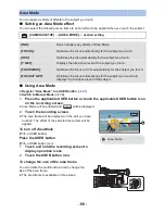 Preview for 68 page of Panasonic HC-X1000 Operating Instructions Manual