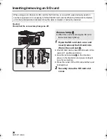 Preview for 24 page of Panasonic HC-X1000 Owner'S Manual