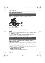 Предварительный просмотр 36 страницы Panasonic HC-X1500 Basic Operating Instructions Manual