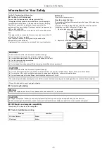 Предварительный просмотр 2 страницы Panasonic HC-X1500 Operating Instructions Manual