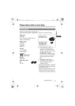 Preview for 15 page of Panasonic HC-X2 Owner'S Manual