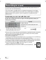 Предварительный просмотр 24 страницы Panasonic HC-X900M Owner'S Manual