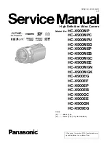 Panasonic HC-X900MP Service Manual preview