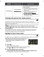 Preview for 85 page of Panasonic HC-X909 Operating Instructions Manual