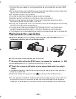 Preview for 125 page of Panasonic HC-X909 Operating Instructions Manual