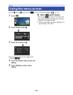 Preview for 32 page of Panasonic HC-X910 Operating Instructions Manual