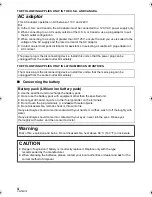 Preview for 4 page of Panasonic HC-X920K Basic Owner'S Manual