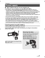 Preview for 11 page of Panasonic HC-X920K Basic Owner'S Manual