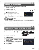 Preview for 17 page of Panasonic HC-X920K Basic Owner'S Manual