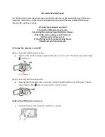 Preview for 1 page of Panasonic Hd camcorder Quick Start Manual