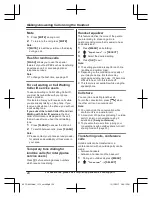 Предварительный просмотр 24 страницы Panasonic HD Link2Cell KX-TG885SK Operating Instructions Manual