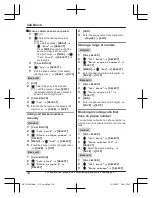 Предварительный просмотр 34 страницы Panasonic HD Link2Cell KX-TG885SK Operating Instructions Manual