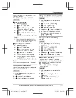 Предварительный просмотр 57 страницы Panasonic HD Link2Cell KX-TG885SK Operating Instructions Manual