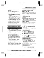 Предварительный просмотр 65 страницы Panasonic HD Link2Cell KX-TG885SK Operating Instructions Manual