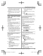 Предварительный просмотр 67 страницы Panasonic HD Link2Cell KX-TG885SK Operating Instructions Manual