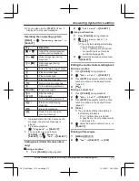 Предварительный просмотр 71 страницы Panasonic HD Link2Cell KX-TG885SK Operating Instructions Manual