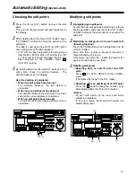 Preview for 31 page of Panasonic HD1700pe Operating Instructions Manual