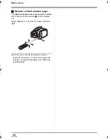 Preview for 20 page of Panasonic HDC-DX1 Operating Instructions Manual