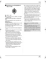 Preview for 37 page of Panasonic HDC-DX1PC Operating Instructions Manual