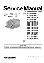 Panasonic HDC-HS100E Service Manual preview