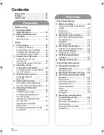 Preview for 8 page of Panasonic HDC-HS100P Operating Instructions Manual