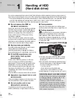 Preview for 16 page of Panasonic HDC-HS100P Operating Instructions Manual