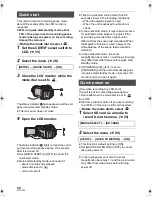 Preview for 40 page of Panasonic HDC-HS100P Operating Instructions Manual