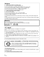 Preview for 4 page of Panasonic HDC-HS250P/PC User Manual