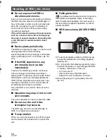 Preview for 12 page of Panasonic HDC-HS300 Operating Instructions Manual