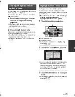 Предварительный просмотр 87 страницы Panasonic HDC-HS300 Operating Instructions Manual